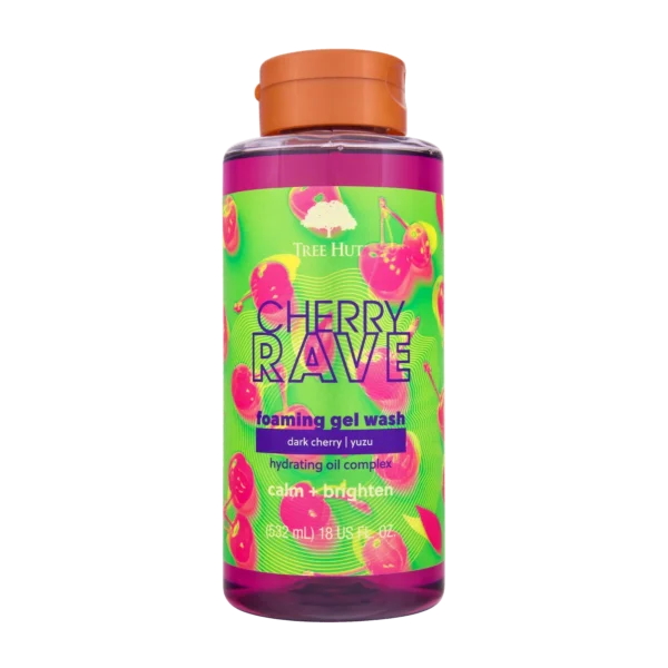Tree Hut Cherry Rave Gel Douche Gourmand & Rafraîchissant 532ml