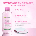 Garnier Skin Active – Solution Micellaire Tout-en-1 Peaux Sensibles (400 ml) – Image 3