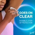 Secret, Déodorant pour tout le corps, Sans aluminium, Fleur de pêche + vanille – Image 3