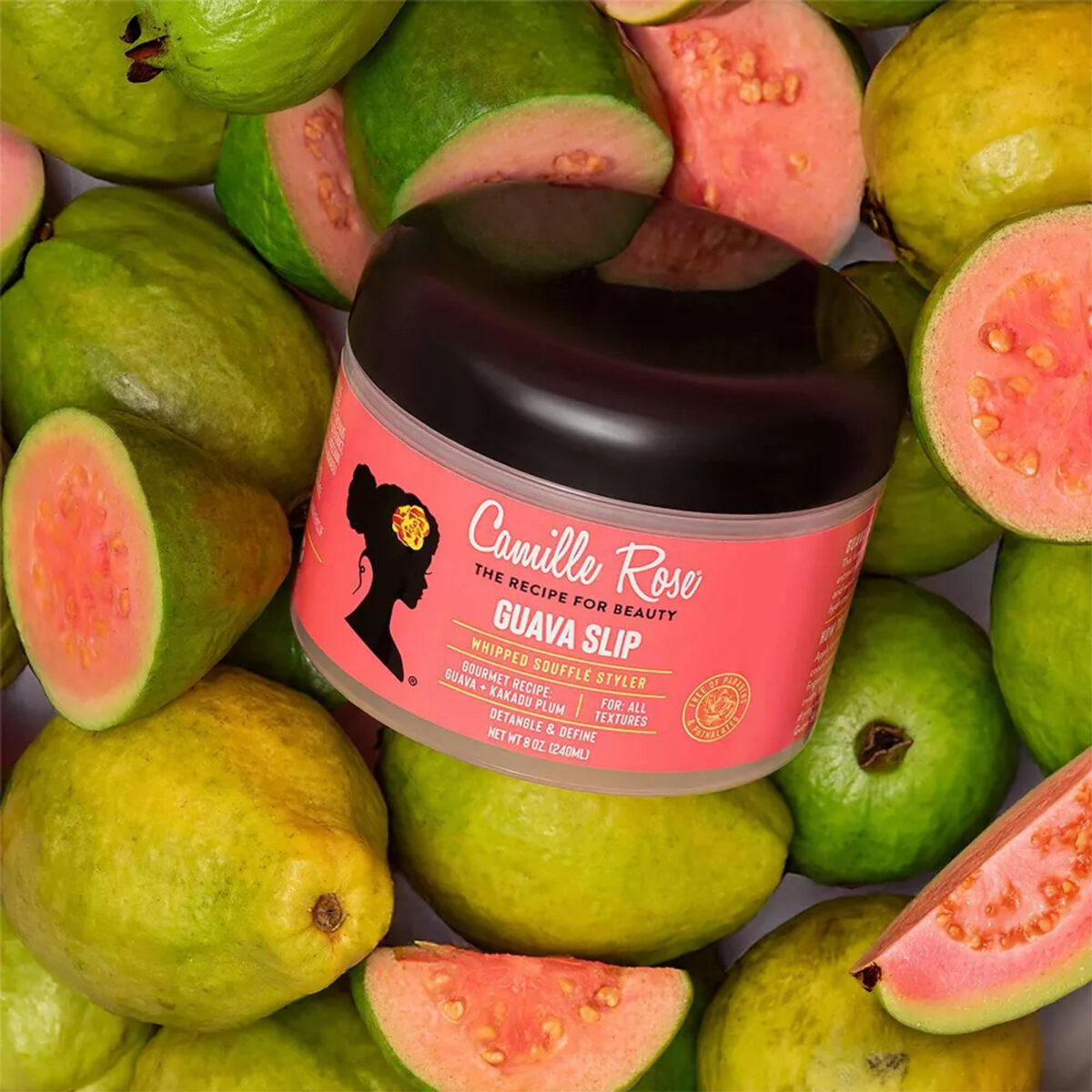 Camille Rose Guava Slip Whipped Soufflé Styler – Définition & Hydratation Gourmande – Image 2
