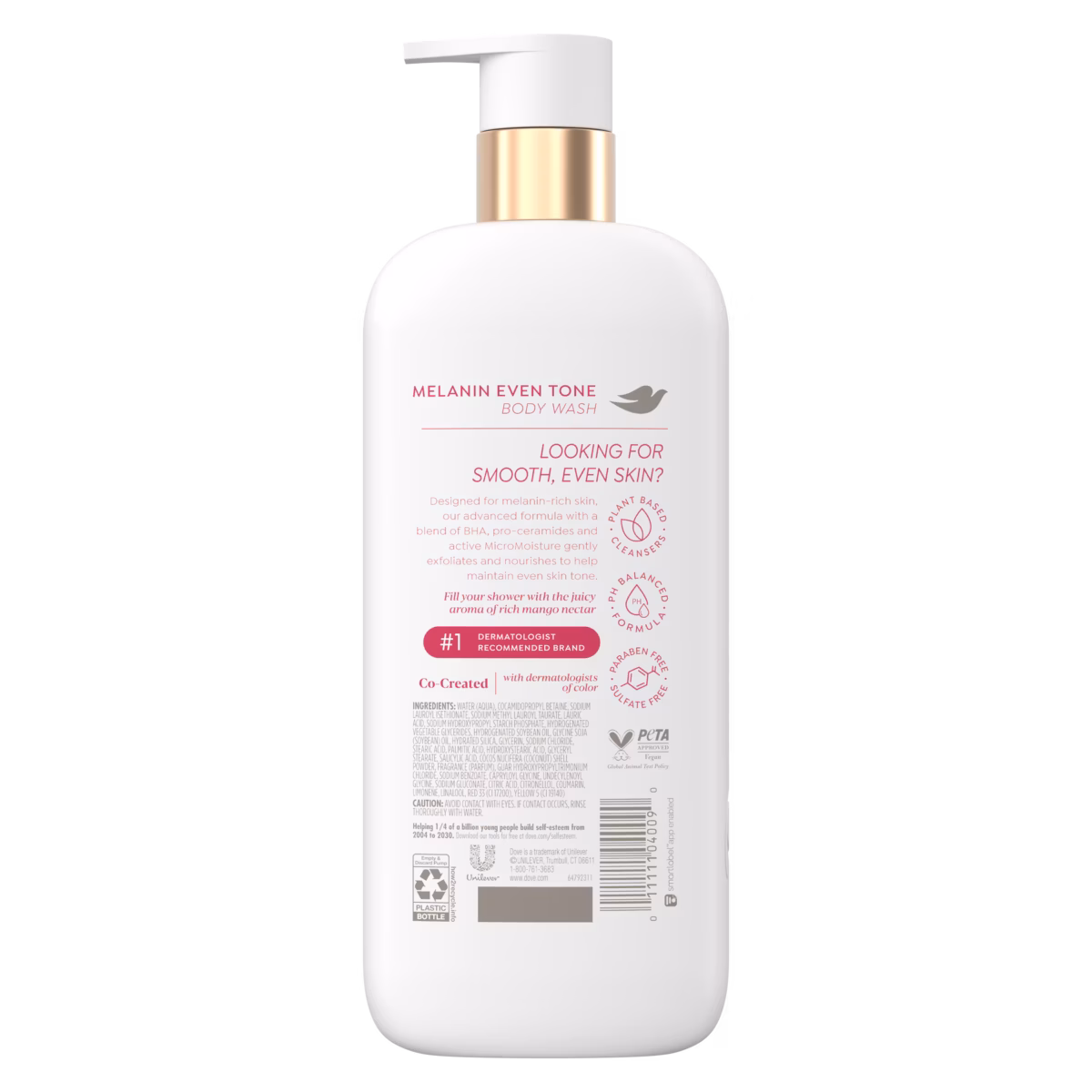 Dove Body Wash Melanin Even Tone – Exfoliation Douce & Peau Éclatante – Image 3