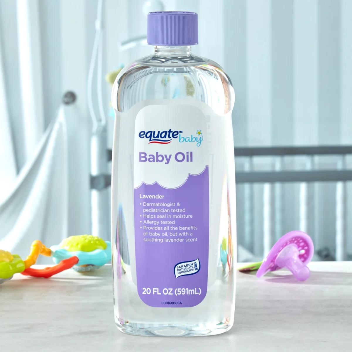 Equate Baby Oil Lavande – Hydratation Douce & Relaxation Naturelle – Image 1
