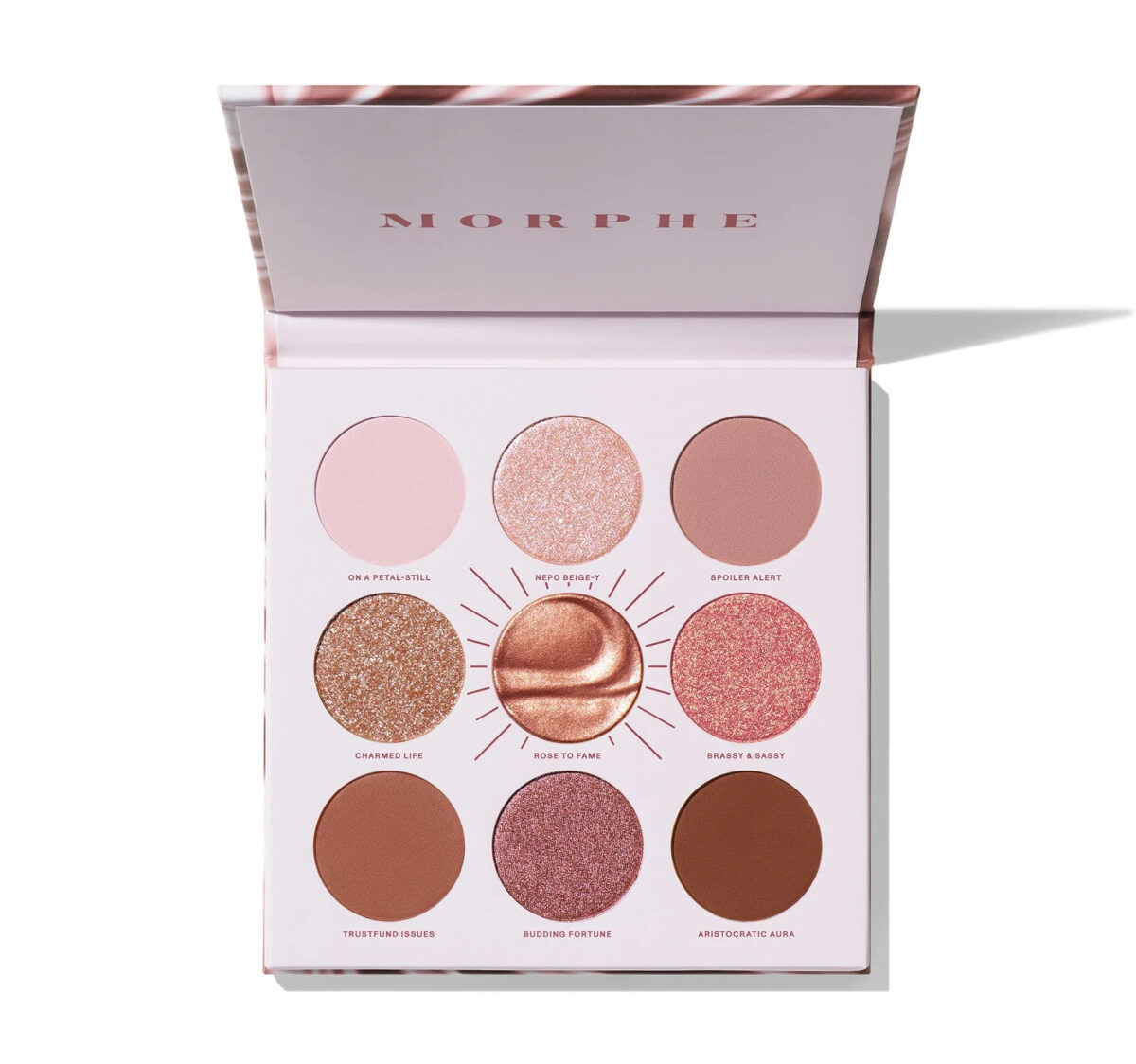 Morphe Rich & Foiled Artistry - Rose to Fame - Palette Fards – Image 1