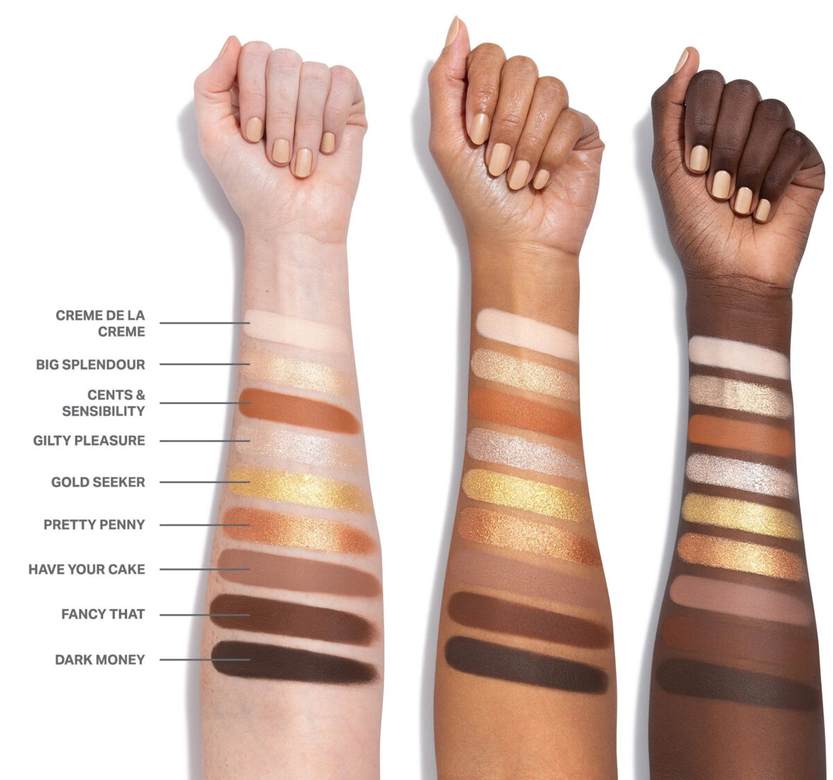 Morphe Rich & Foiled Artistry - Gold Seeker - Palette Fards – Image 3