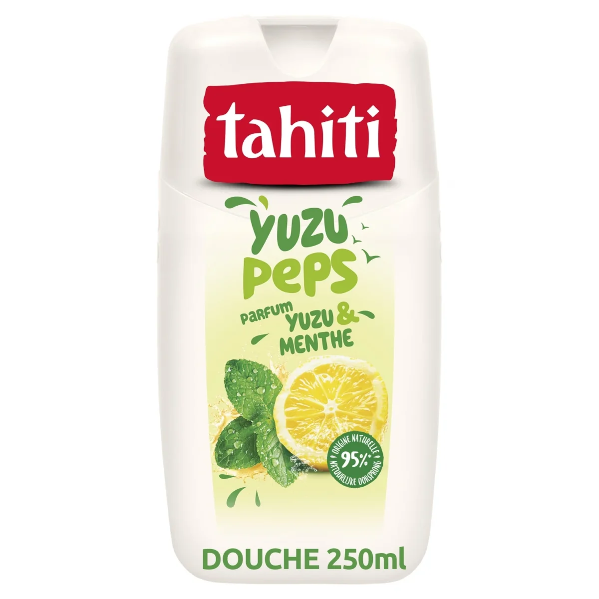 TAHITI Gel Douche Yuzu Peps Parfum Yuzu et Menthe – Image 1