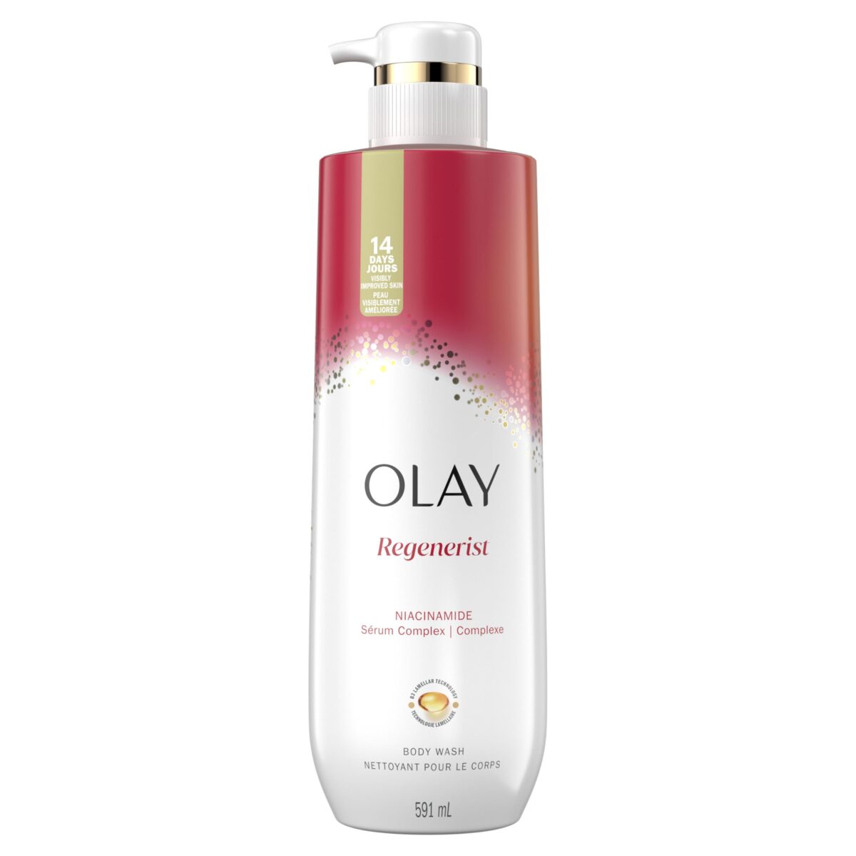Olay Regenerist Gel Douche avec Complexe Sérum à la Niacinamide – Image 1