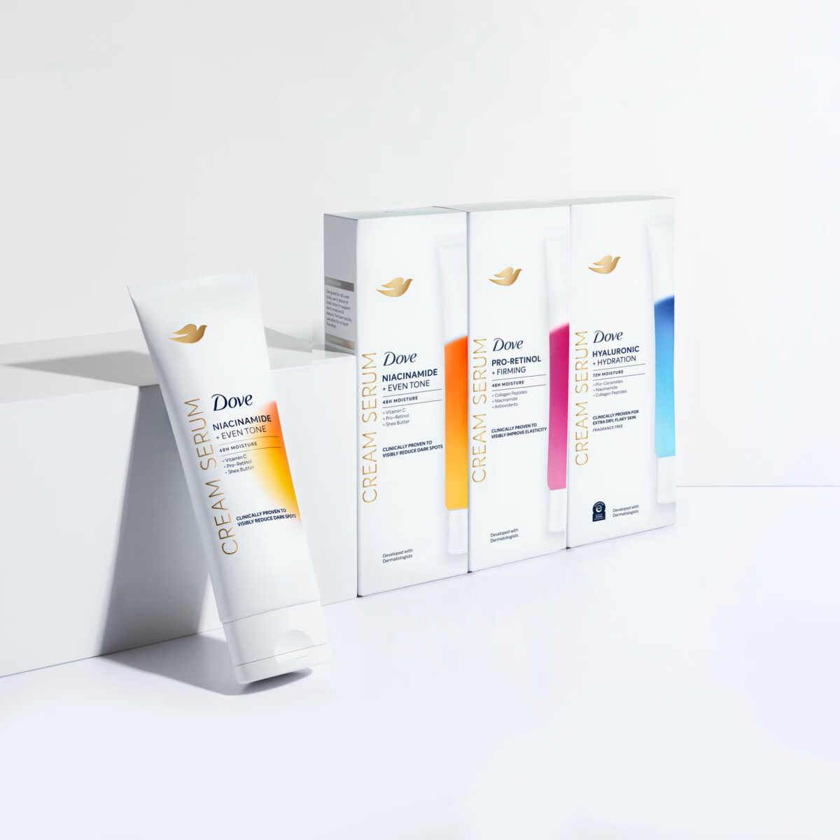 Dove Serum Creme Collection “Skin Expert” pour le corps – Image 1