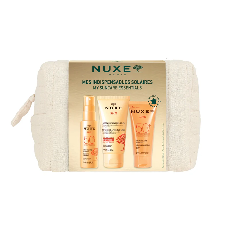 NUXE mes indispensable SOLAIRE Nuxe Mes Indispensables Solaires + Trousse – Image 1