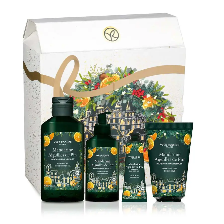 Yves Rocher Coffret Essentiel - Mandarine Aiguilles de Pin Yves Rocher Coffret Essentiel - Mandarine Aiguilles de Pin – Image 1