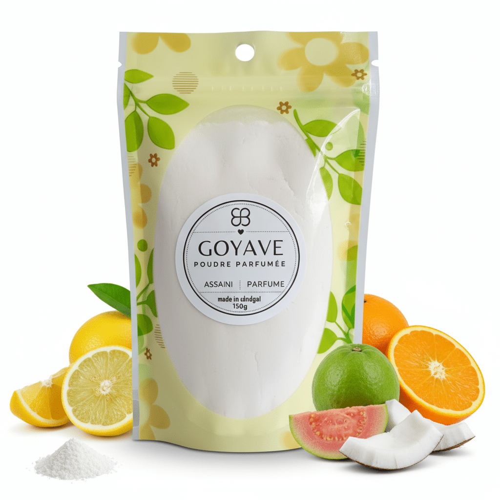 poudre parfumée goyave BintaBeauty Poudre Parfumée d'intérieur - 150G – Image 1